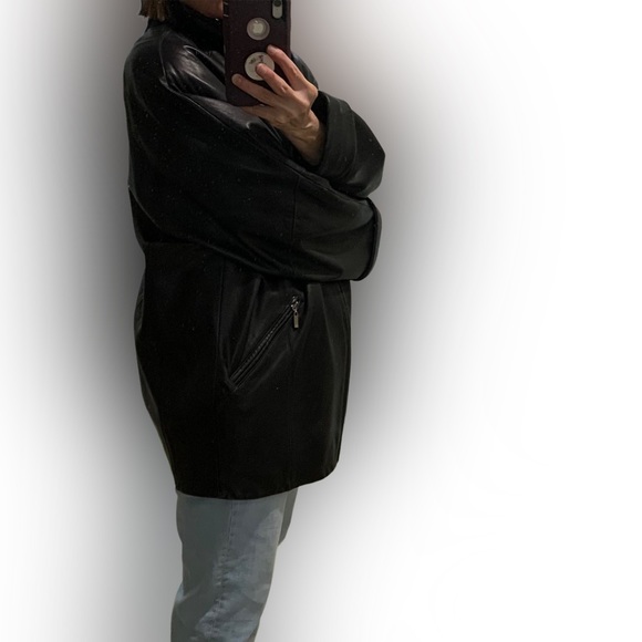 VALERIE STEVENS LAMB LEATHER JACKET - Picture 7 of 16